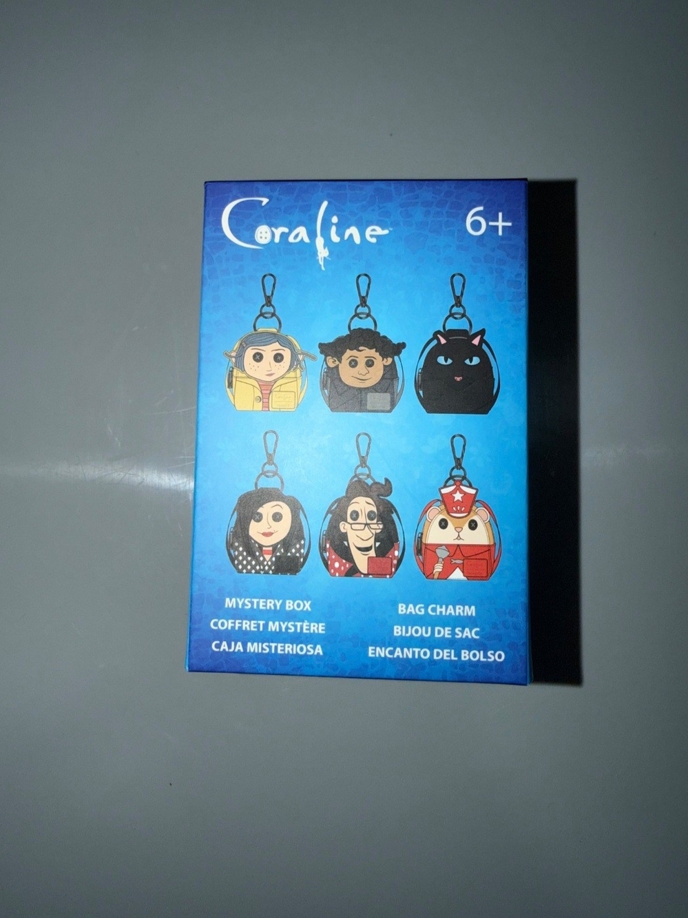 Coraline Loungefly Coraline Mystery Keychain Backpack Unopen
